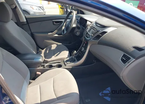 2016 Hyundai Elantra Se from USA, damaged, VIN 5NPDH4AE6GH714675